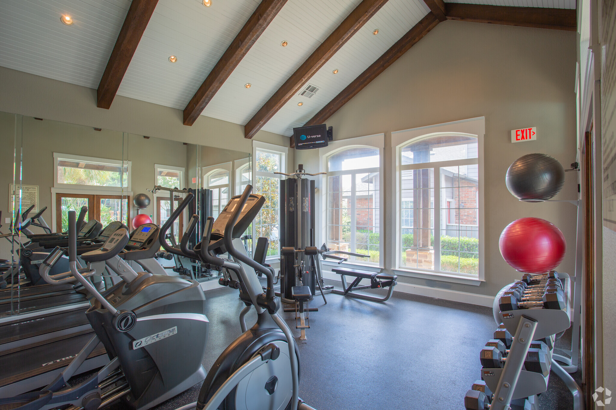 Cardio machines at apartments for rent in Euless, TX
