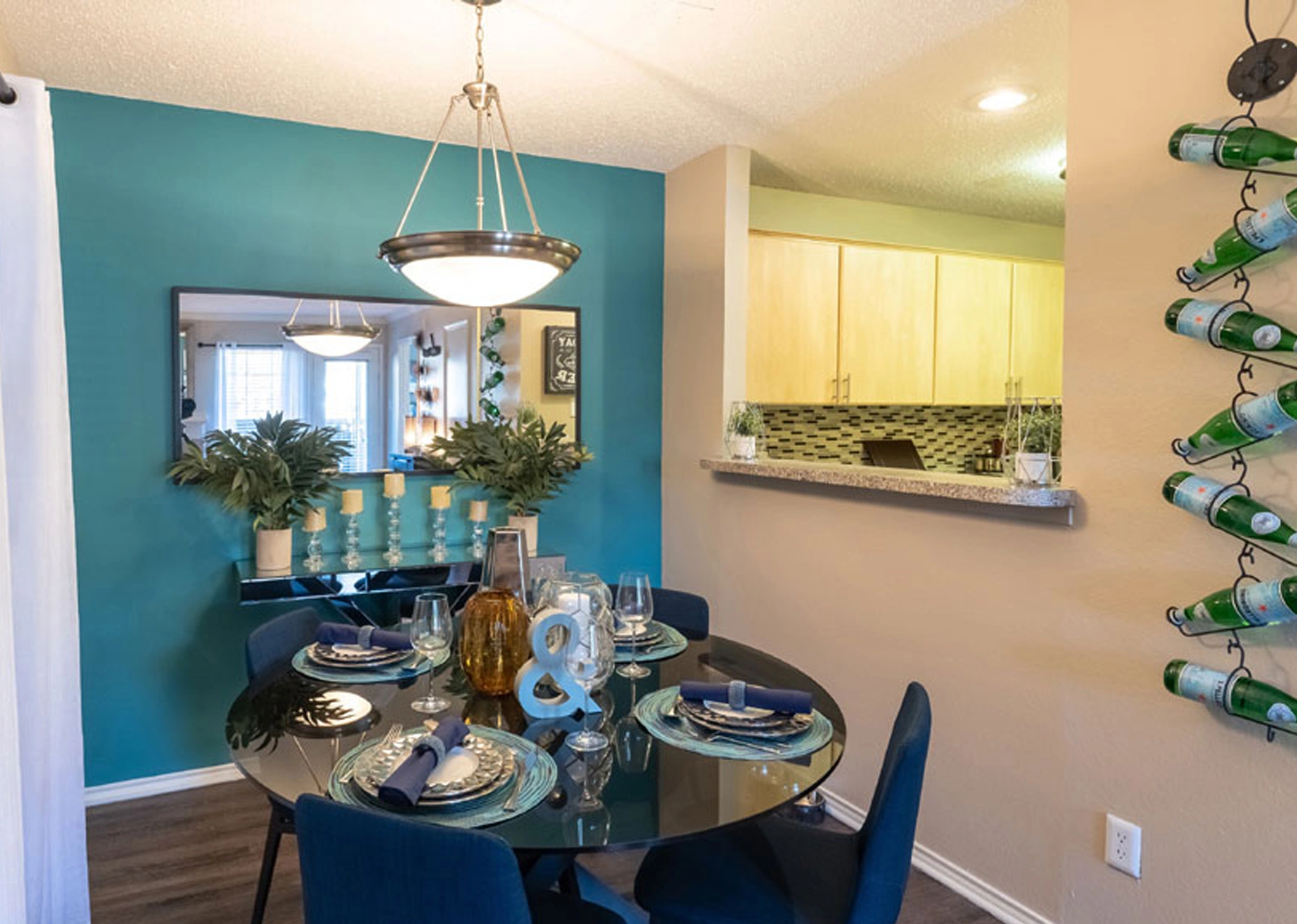 Plan A1s apartment interior at Village Green of Bear Creek in Euless, Texas
